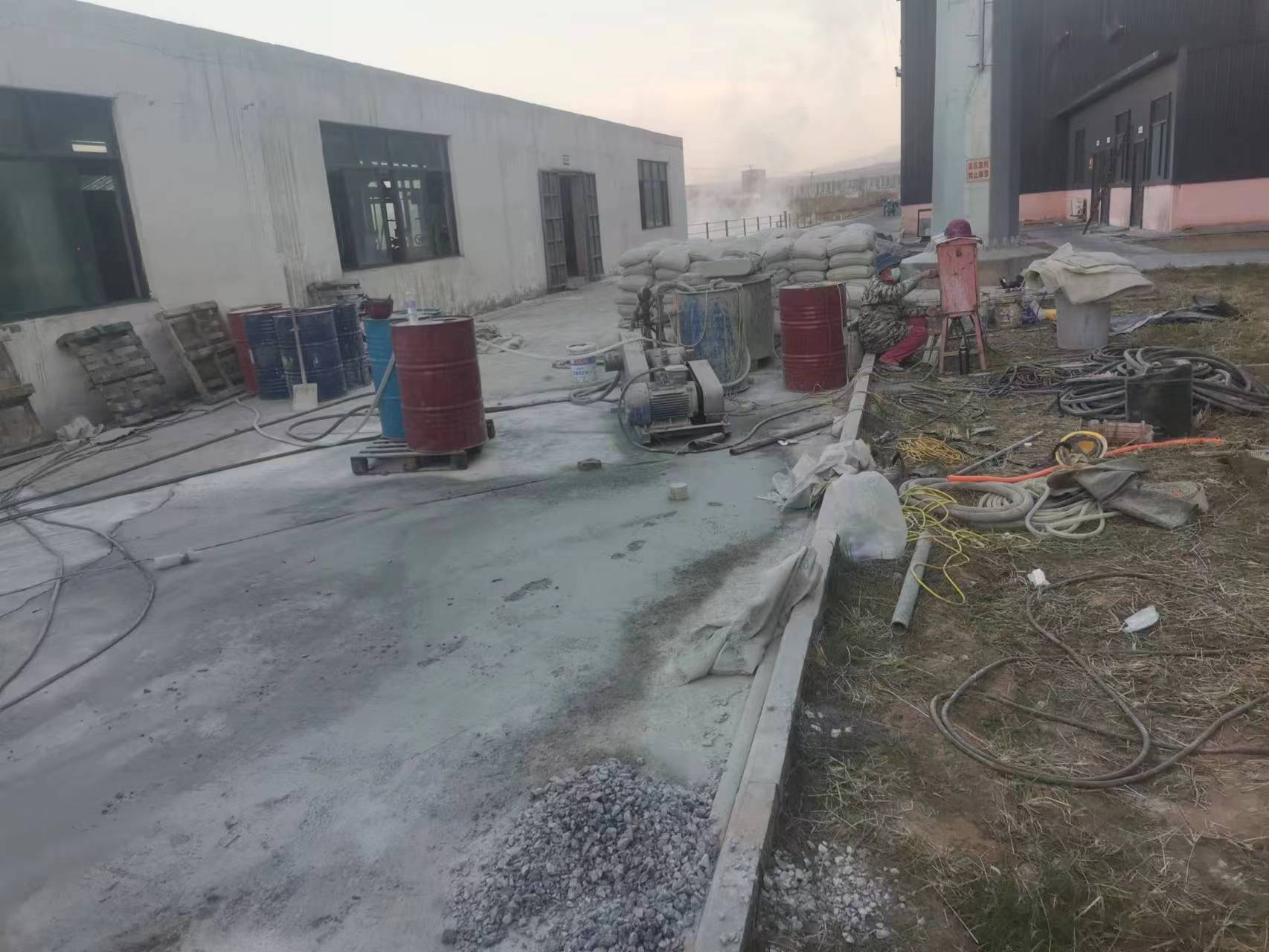 大洼厂房地基沉降注浆